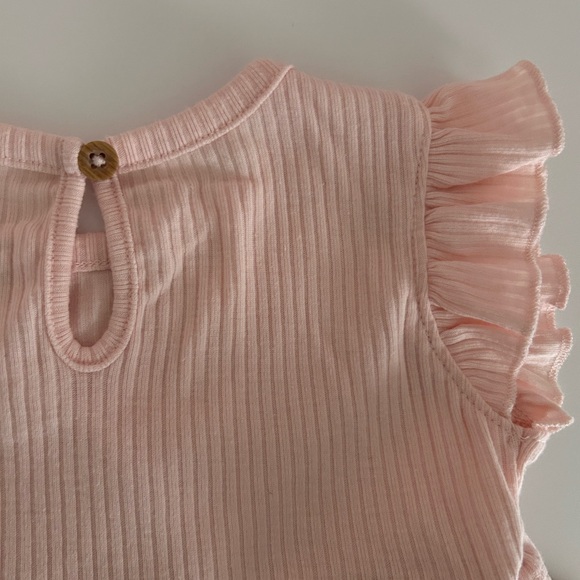 12 month old baby 2-Piece Bodysuit Dress & Cardigan Set (pink dragonfly) - Picture 6 of 9